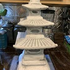 Buddha Statue Meditating White Buddhist Concrete Statues Oriental Cement Garden Figure Buddha Figurine Concrete Buddhas In 2020 Concrete Statues Cement Statues White Concrete