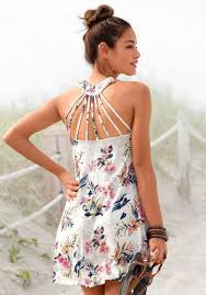 Ärmellose neckholder kleid für frauen,elegant sommerkleider partykleider damen knielang. Neckholderkleider Online Kaufen Kurz Lang Otto