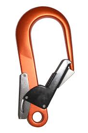 Rescue hook with safety lock CH01AM