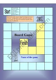 Free fall clipart is perfect for classroom teachers and tpt sellers. Board Game Template 31 Squares Make Your Own Game Esl Worksheet By Philipr
