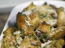 Spicy Pesto Wings Recipe Food Network Recipes Hot Wing Recipe Wing Recipes