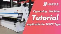 How to Install and Use HARSLE Vertical V Grooving Machine