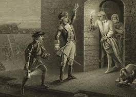 In the early morning hours of may 10, 1775, a force of less than 100 patriots led by ethan allen and benedict arnold took control of the british fort at ticonderoga, which was located in upstate new york on the southern shore of lake champlin. Capture Of Fort Ticonderoga In The American Revolution