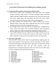 Terdapat tiga kelas transaksi yang dimasukkan ke dalam siklus:1. Doc Audit Siklus Perolehan Dan Pembayaran Kembali Modal Reza Ardianti Academia Edu