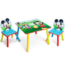 Disney S Mickey Mouse Table Chairs Set By Delta Children In 2020 Kids Table And Chairs Mickey Mouse Bedroom Mickey Mouse Table