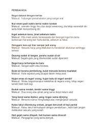 Dayung sudah di tangan perahu. Per I Bahasa