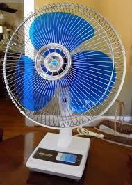 1970 S Panasonic 16 Oscillating Fan Blue Blades Model F 1604a Oscillating Fans Vintage Fans Fan