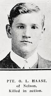 Pte. O. L. Haase, of Nelson, killed in action