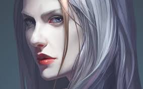 Pin By Joyce Morse On Cg Computer Graphics Art Art White Haired Witch Fantasy