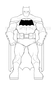 Batman dark knight coloring pages printables. Artstation The Dark Knight Returns Animated Batman Suit Version 02 Blake Henriksen