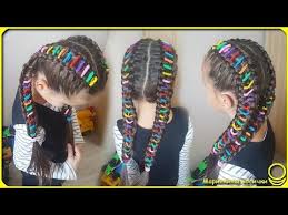 You will find beautiful prom hairstyles, layered haircuts, hairstyles for long hair, short. Hairstyle With Colored Rubber Bands Unusual Hairstyle To School Youtube