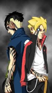 Gambar Boruto Dan Kawaki Di 2020 Gambar Karakter Ilustrasi Komik Ilustrasi Karakter