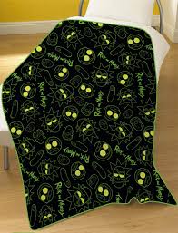 Found this at target in boy was it a soft blanket i really want to pick it up but i remembered i left my wallet at home. Rick Morty Blanket Polyester Multi Colour 100x150cm Buy Online In Andorra At Andorra Desertcart Com Productid 80305020
