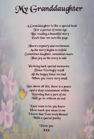A Personalised Poem For A Granddaughter 8 3 X 11 7 Laminated Gift Granddaughter Quotes Quotes About Grandchildren Grandmother Quotes