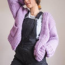 One trend that seems to keep coming back year after year is the oversized sweater. Knit Kit Button Kn It Up Cardigan Lauren Aston Designs
