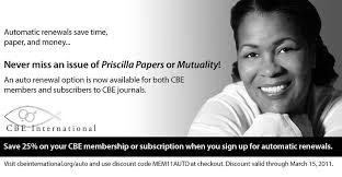 Christians for Biblical Equality www.cbeinternational.org