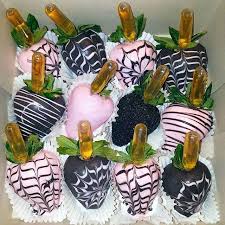 Pink Birthday Chocolate Covered Strawberries Pastel Pink Black Berries Birthday Valentines Day Special Occasion Berrie Chocolate Covered Strawberries Covered Strawberries Chocolate Dipped Strawberries