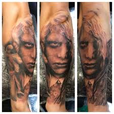 Fixer upper done today for Lee, original tattooed 30 years ago (roughly he  said)