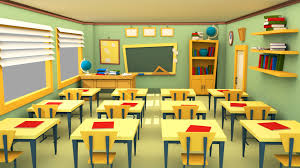 Choose from 30+ cartoon classroom graphic resources and download in the form of png, eps, ai or psd. Classroom Cartoon 3d Model Max Obj Fbx Ma