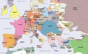Harta regatului daciei în anul 82 î. HÄrÅ£i Europa Incepand Cu Anul 1000 Si PanÄ La Anul 1400