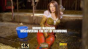 Brooke Maddison Discovering The Joy Of Cowshit - ManureFetish -