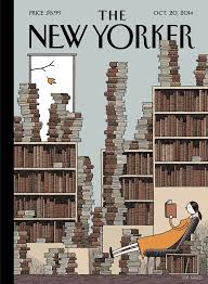 Pour 15 Minutes D Amour Livres D Automne New Yorker Couverture De Magazine