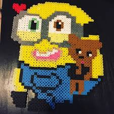 Bob Minion Perler Beads By Leozkndi Minion Pattern Perler Patterns Perler Bead Patterns