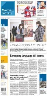 Van wikipedia, de gratis encyclopedie. Home Montreal Gazette Montreal Gazette