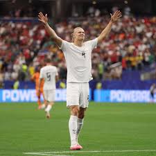 Norway's Erling Haaland scores against Ivory Coast