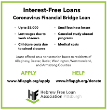 The merit of applications is determined by our loan committee. Hebrew Free Loan Association S Coronavirus Loan 5 000 At 0 Percent Interest