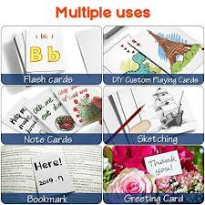 Scroll down to find the templates you need. Lotfancy Blank Playing Cards 180pcs White Blank Index Flash Cards Study Learning Cards Vocabulary Word Card