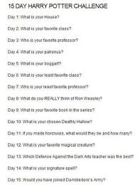 Harry Potter 15 Day Challenge Day 14 Harry Potter Amino