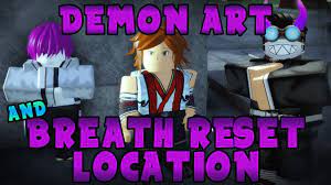 To use working codes, you need to type these in chat like this !10kracereset. Demon Slayer Rpg 2 Breath Demon Art Reset Npc Location Roblox Youtube