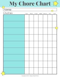 list of chore chart for multiple kids daily ideas and chore