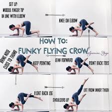 Jasmineyogatutorial Funkycrow Flyingcrow So This Is A Good Starting Point For Those Of You Trying To Figure Out Th Yoga Training Advanced Yoga Yoga Moves
