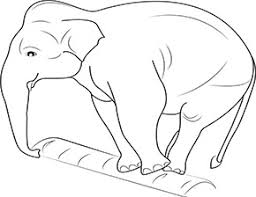 Bilder zum ausmalen & tiere ausmalbilder gratis online. Ausmalbild Elefant Im Zoo Zum Ausdrucken