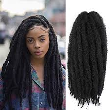 We'll identify the differences between the three and how they are crochet braids are a great protective style but you have to prepare your hair well before having them installed. Ameli 6 Packs Marley Braiding Hair For Twists Synthetic Fiber Hair Afro Kinky Hair Marley Braid Hair Extensions 18inch Buy Online In China At Desertcart Productid 184704480