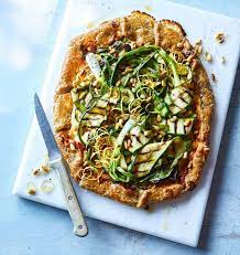 Charred Courgette Lemon Goat S Cheese Galette Bbc Good Food Magazine Bbc Good Food Recipes Food Magazine Vegetarian Recipes