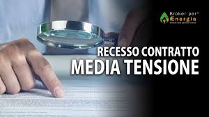 La volontà di recedere, entro il suddetto termine, dovrà essere comunicata per iscritto al fornitore, ai recapiti di cui al successivo, anche a mezzo telegramma, posta elettronica o fax. Recesso Contratto Media Tensione Broker Per L Energia E Gas