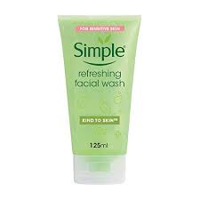 Maybe you would like to learn more about one of these? Simple Kind To Skin Refreshing Facial Wash Facewash For Sensitive Skin No Soap No Added Perfume No Harsh Chemicals No Artificial Color No Alcohol And No Parabens 150 Ml Amazon In Beauty