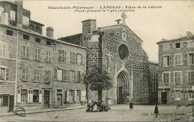 Check spelling or type a new query. Langeac 43 Langeac Place De La Liberte Eglise Edit L P En Tres Bel Etat Voir 2 Carte Postale Ancienne Et Vue D Hier Et Aujourd Hui Geneanet