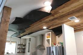 Buy rta ready to assemble kitchen cabinets & diy rta cabinets online. Diy Reclaimed Wood Ceiling So Cheap So Pretty Domestic Imperfection