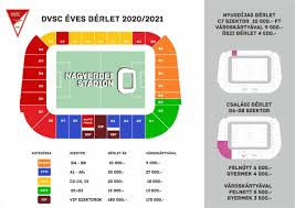 Az nagyerdei stadion rekonstrukciós kft. Jegy Berlet Dvsc