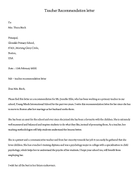 Tips for writing an application letter for the post of a lecturer. Recommendation Letter For A Teacher 32 Sample Letters Templates