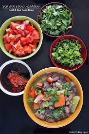 Sop Sapi Dan Kacang Merah Beef And Red Bean Soup Recipe In 2021 Red Bean Soup Bean Soup Red Beans