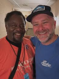 I'm not a sneaker head.” Says the man carrying his vintage Pro-Keds in  boxes. Mike Peace, the world needs more of you and Julia in it. We are  grateful for your lives.