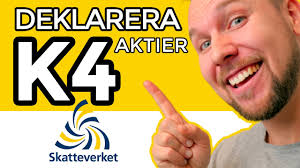 Det är viktigt att vi gör vad vi kan för att minska smittspridningen under coronapandemin. K4 Blankett Deklarera Aktier Sparacash