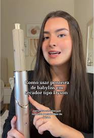 Como usar secador que tem essa ponteira de babyliss tipo do Dyson 💗  funciona no shark ou até mesmo no Dyson da Shopee (shyson kkkkkkk) #dyson  #babyliss #cachos #shark #dysonshopee #secador ...