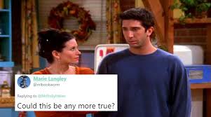 We regularly add new gif animations about and. This Comedian Just Came Up With The Theory On Why Ross And Monica Had To Be Siblings And It Ll Blow Your Mind Trending News The Indian Express