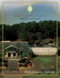 2010 Annual Report by Birmingham Botanical Gardens